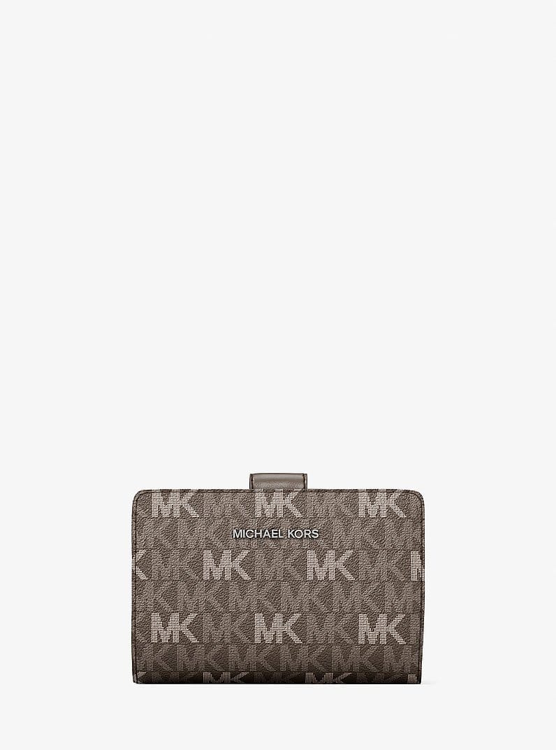 Jet Set Travel Medium Signature Logo Billfold Wallet