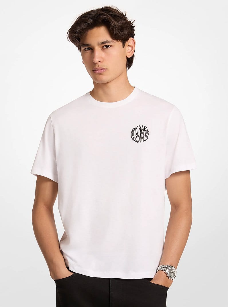 Graphic Logo Cotton Jersey T-Shirt