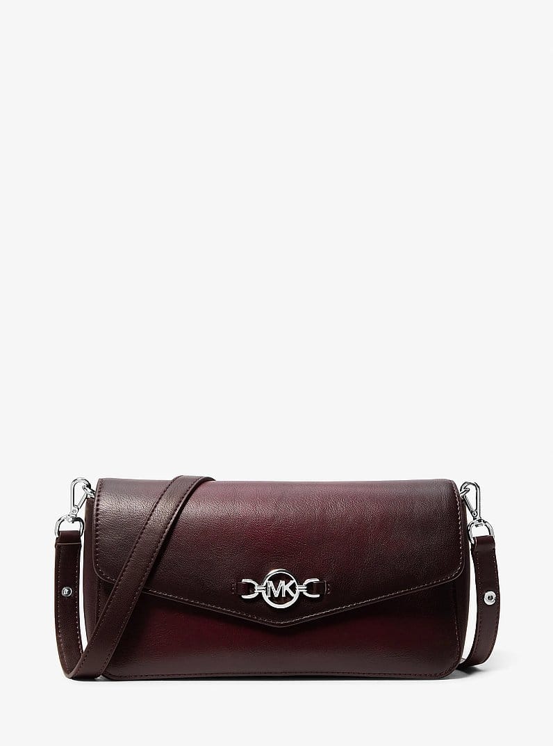 Kacey Medium Burnished Shoulder Bag