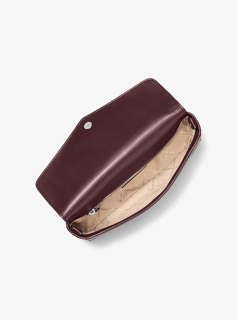 Kacey Medium Burnished Shoulder Bag
