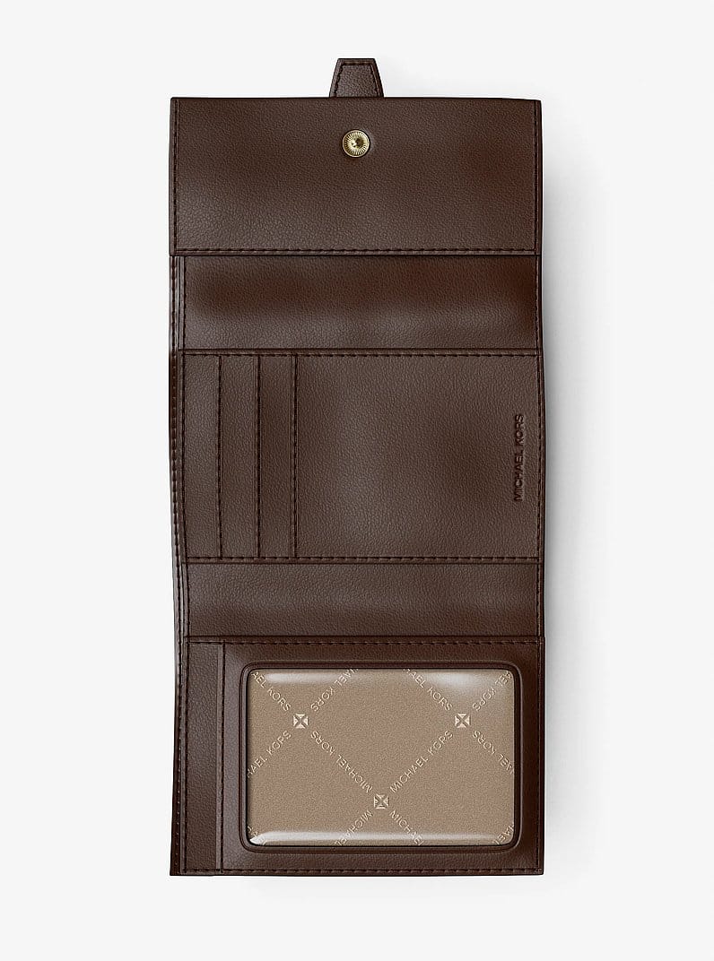 Greenwich Medium Saffiano Leather Trifold Wallet