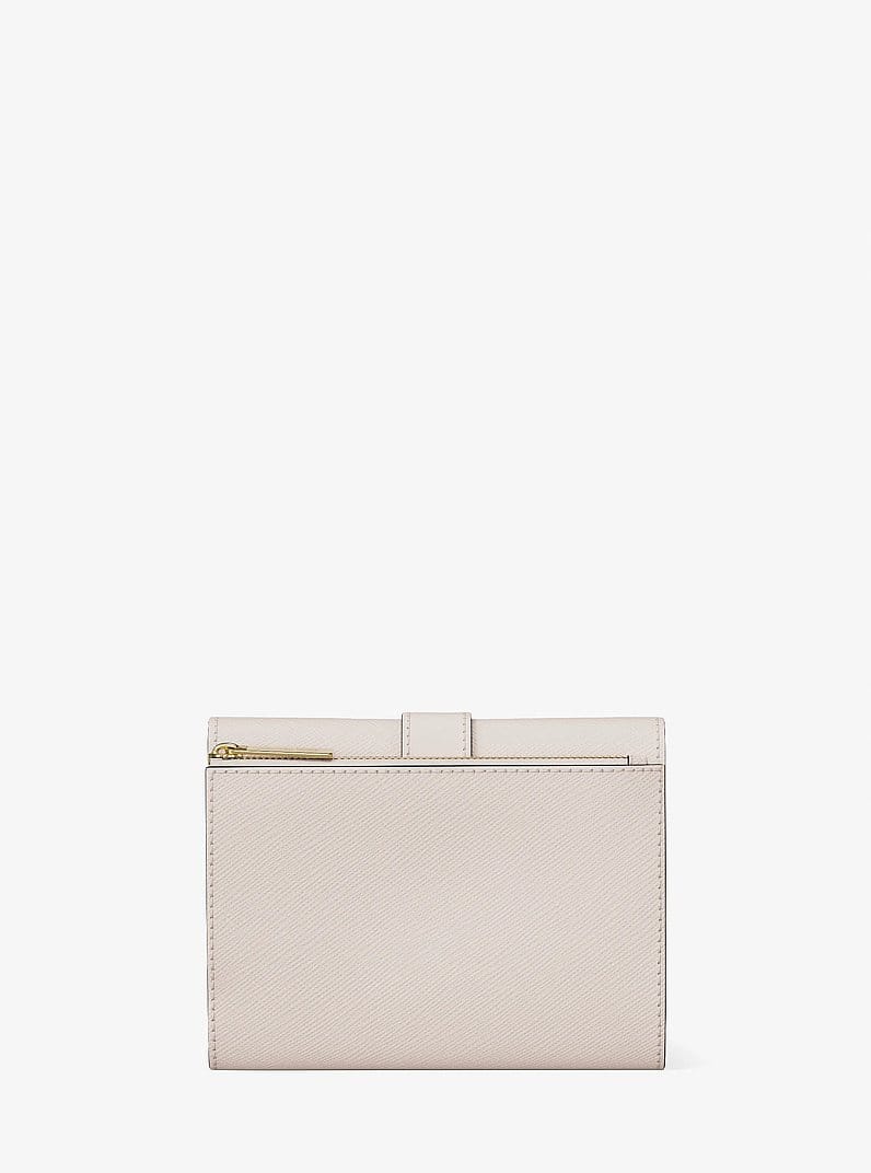 Greenwich Medium Saffiano Leather Trifold Wallet