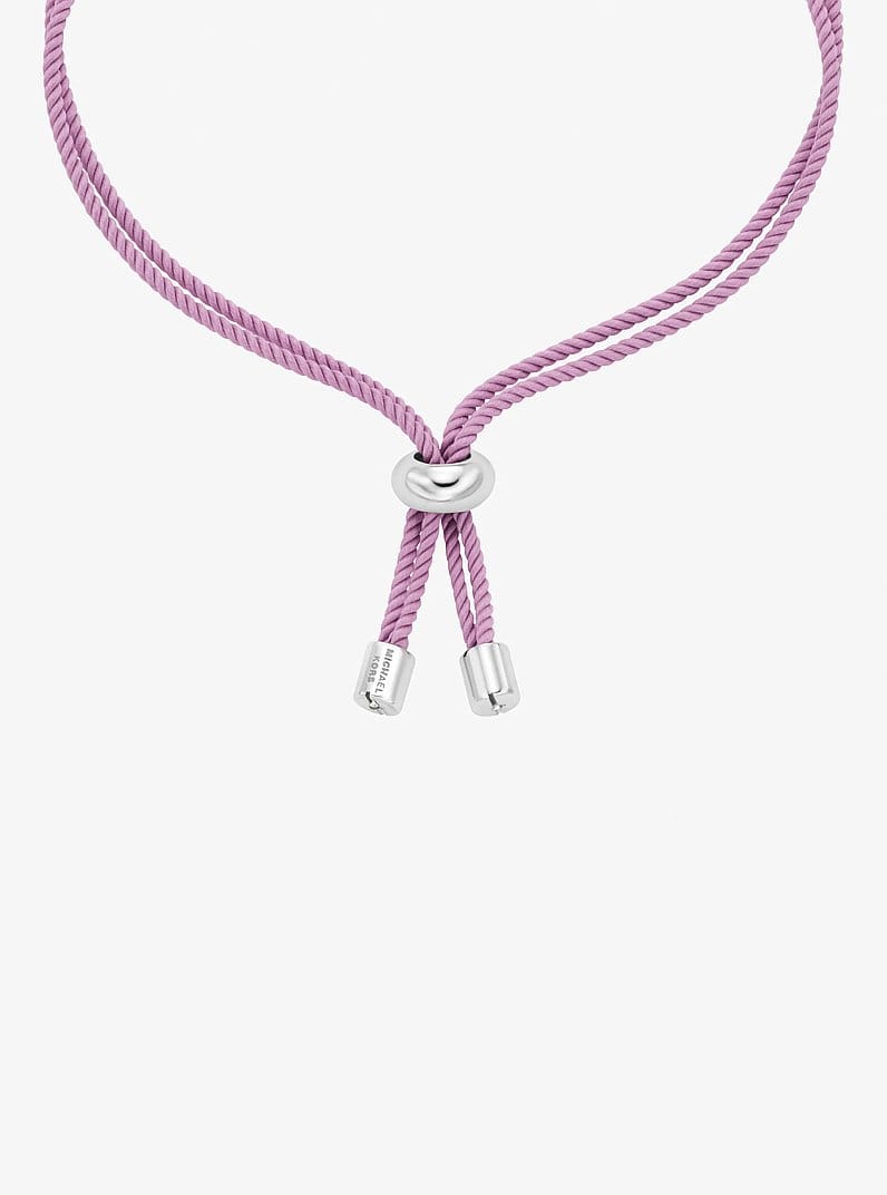 Horsebit Corded Slider Bracelet