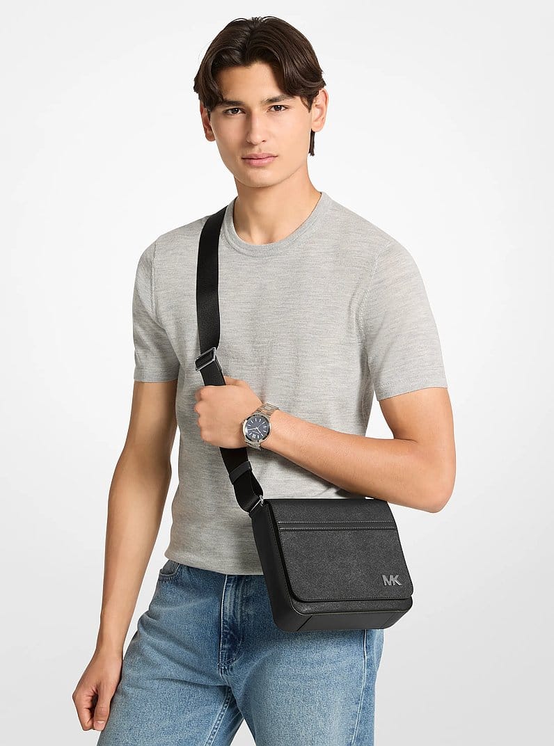 Cooper Leather Crossbody Bag