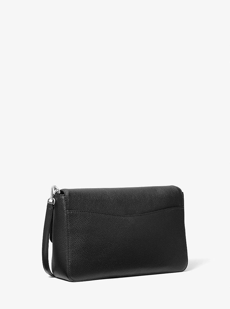Kacey Large Pebbled Leather Convertible Crossbody Bag