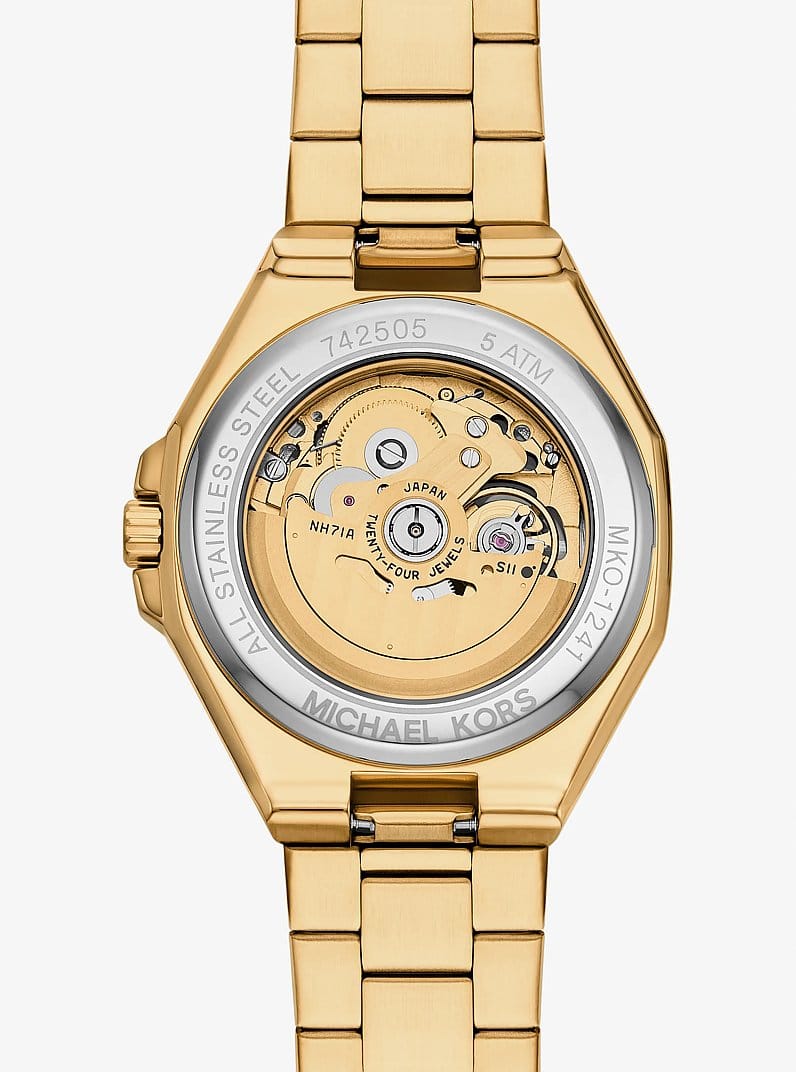 Oversized Callum Gold-Tone Watch