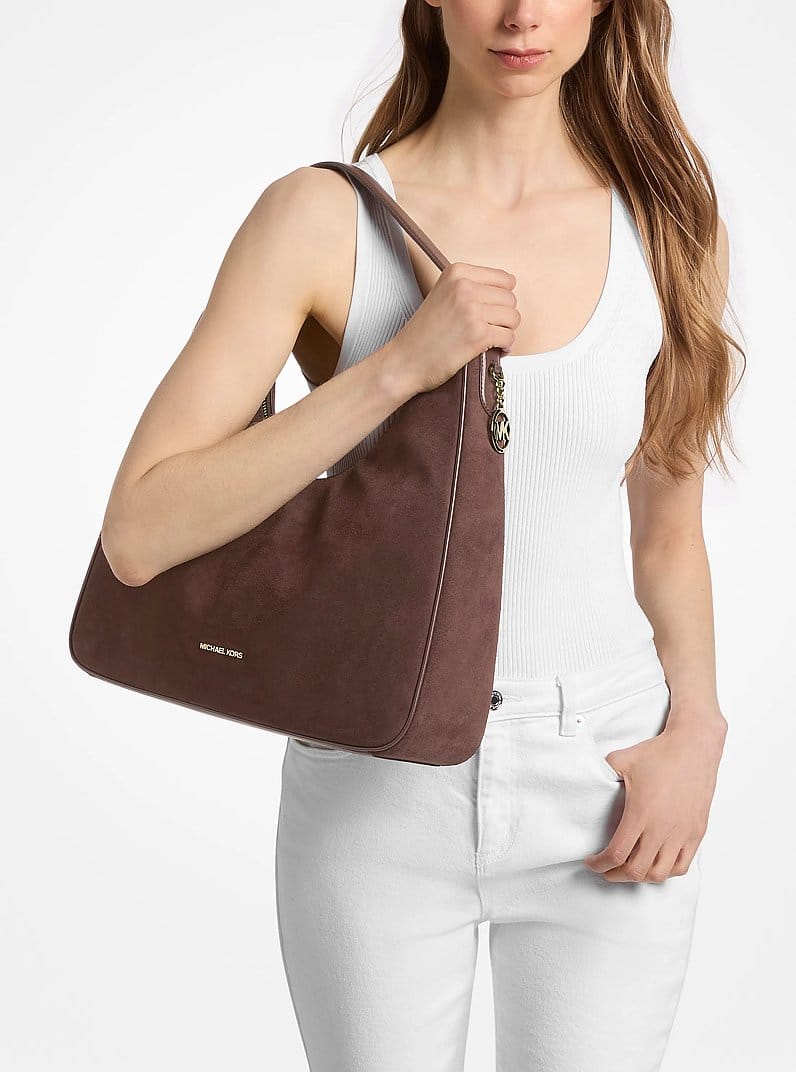 Nayla Medium Fringed Hobo Shoulder Bag