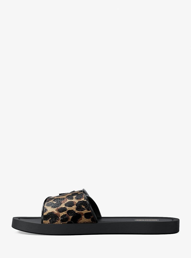 Palmer Cheetah Print Slide Sandal