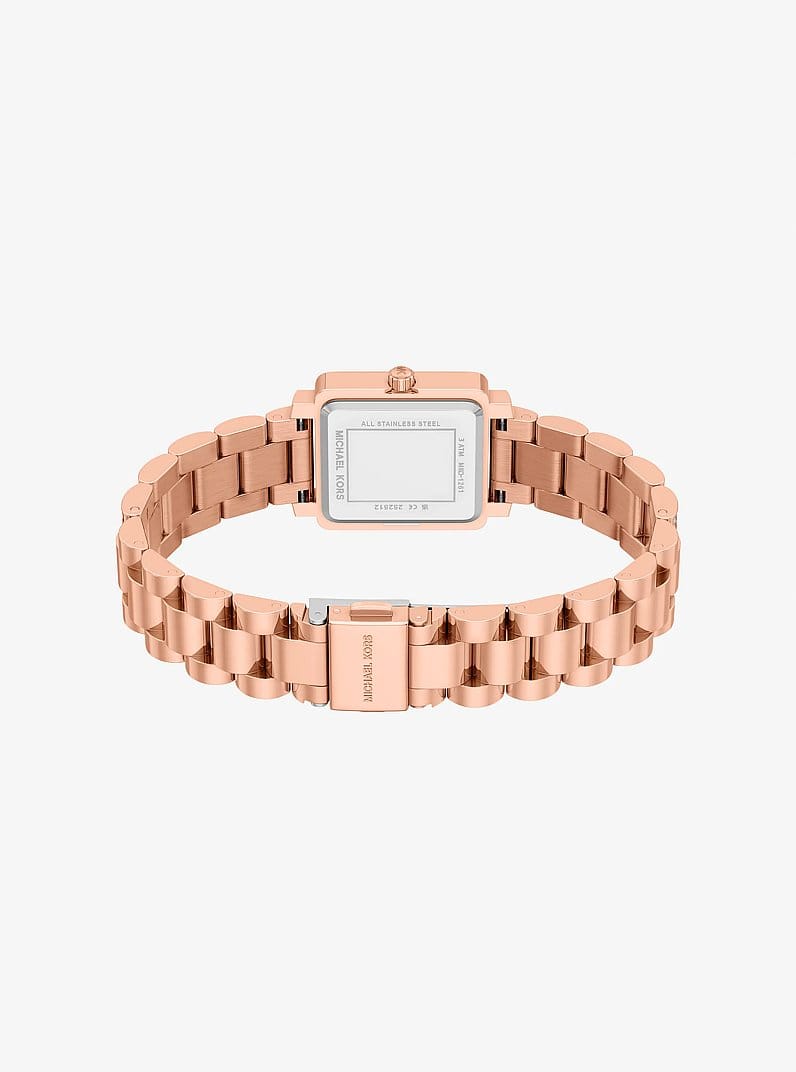 Petite Gwynn Pavé Rose Gold-Tone Watch