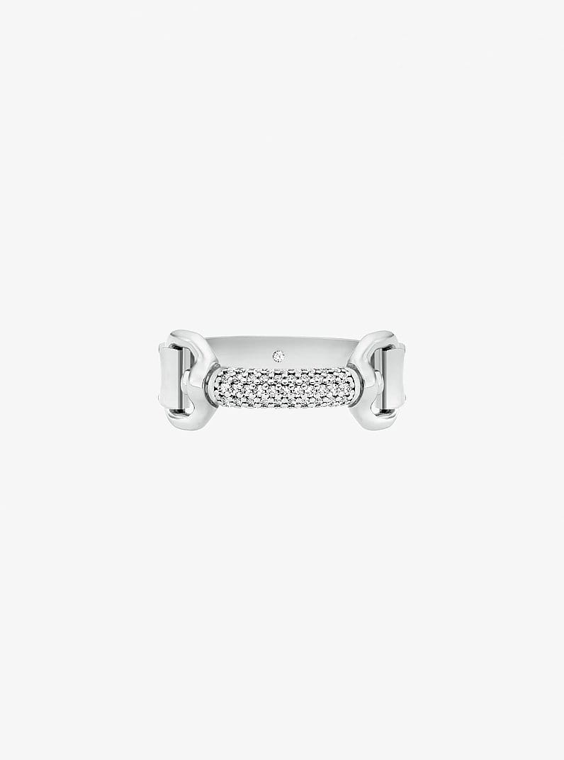 Pavé Horsebit Ring