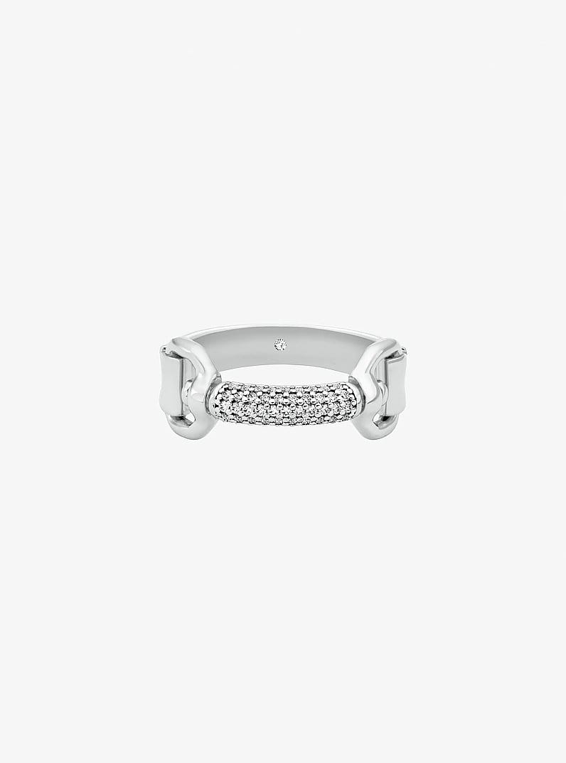 Pavé Horsebit Ring