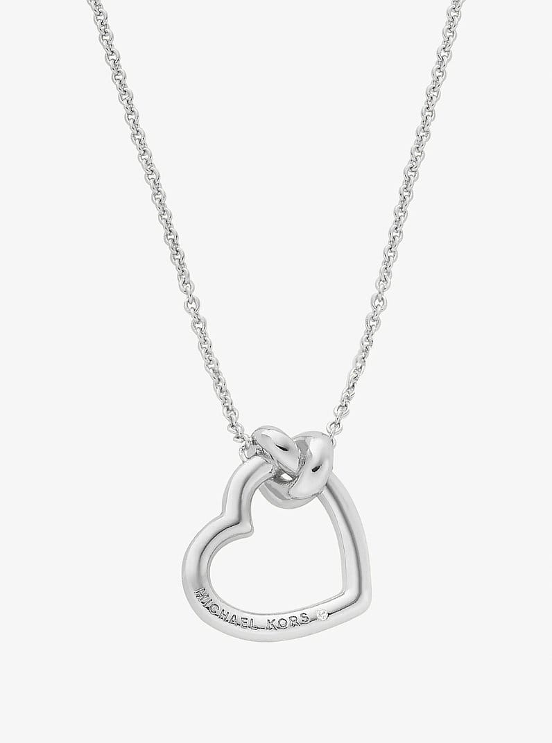Knotted Heart Necklace