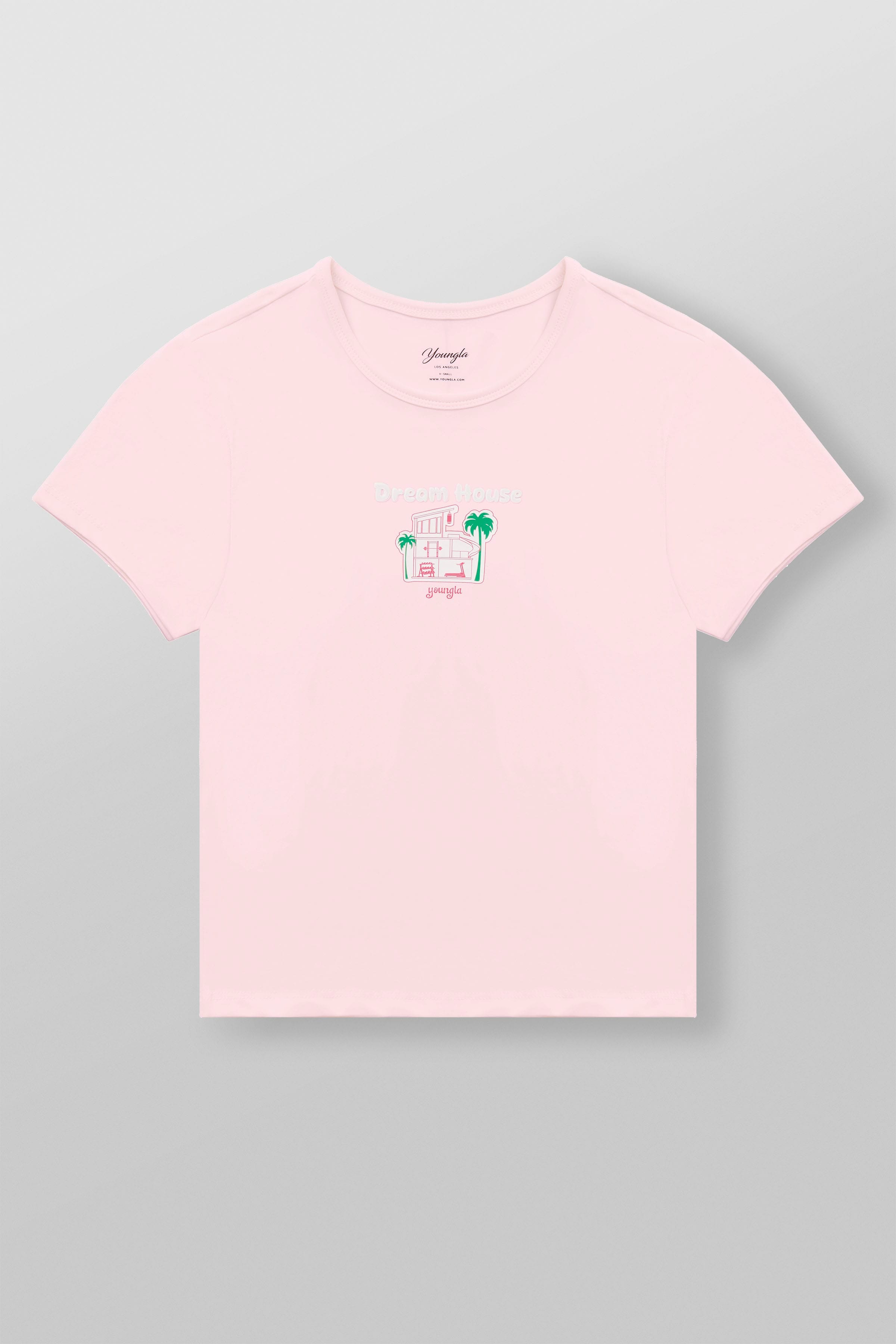 W4336 gym girl baby Tee