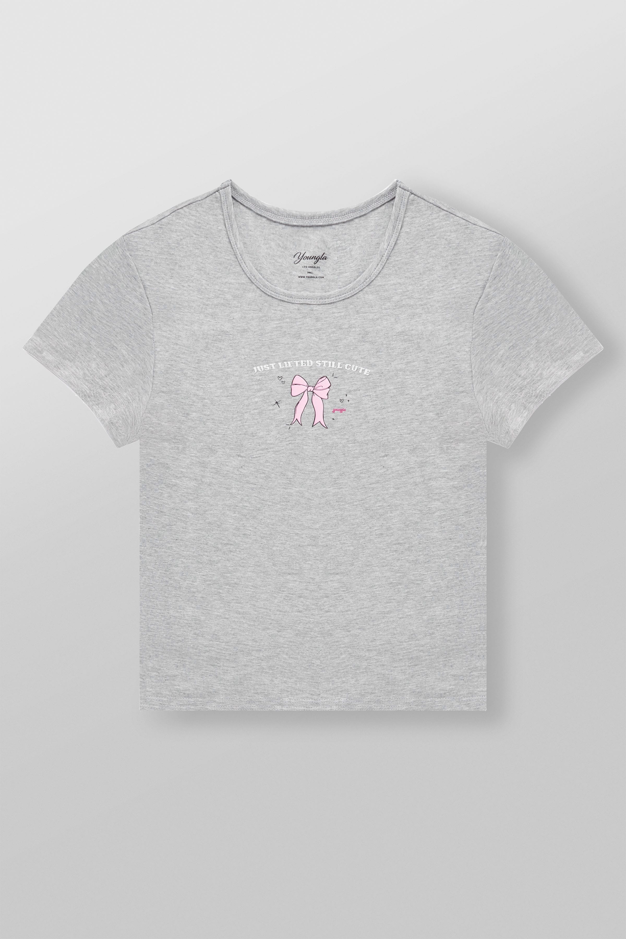 W4336 gym girl baby Tee