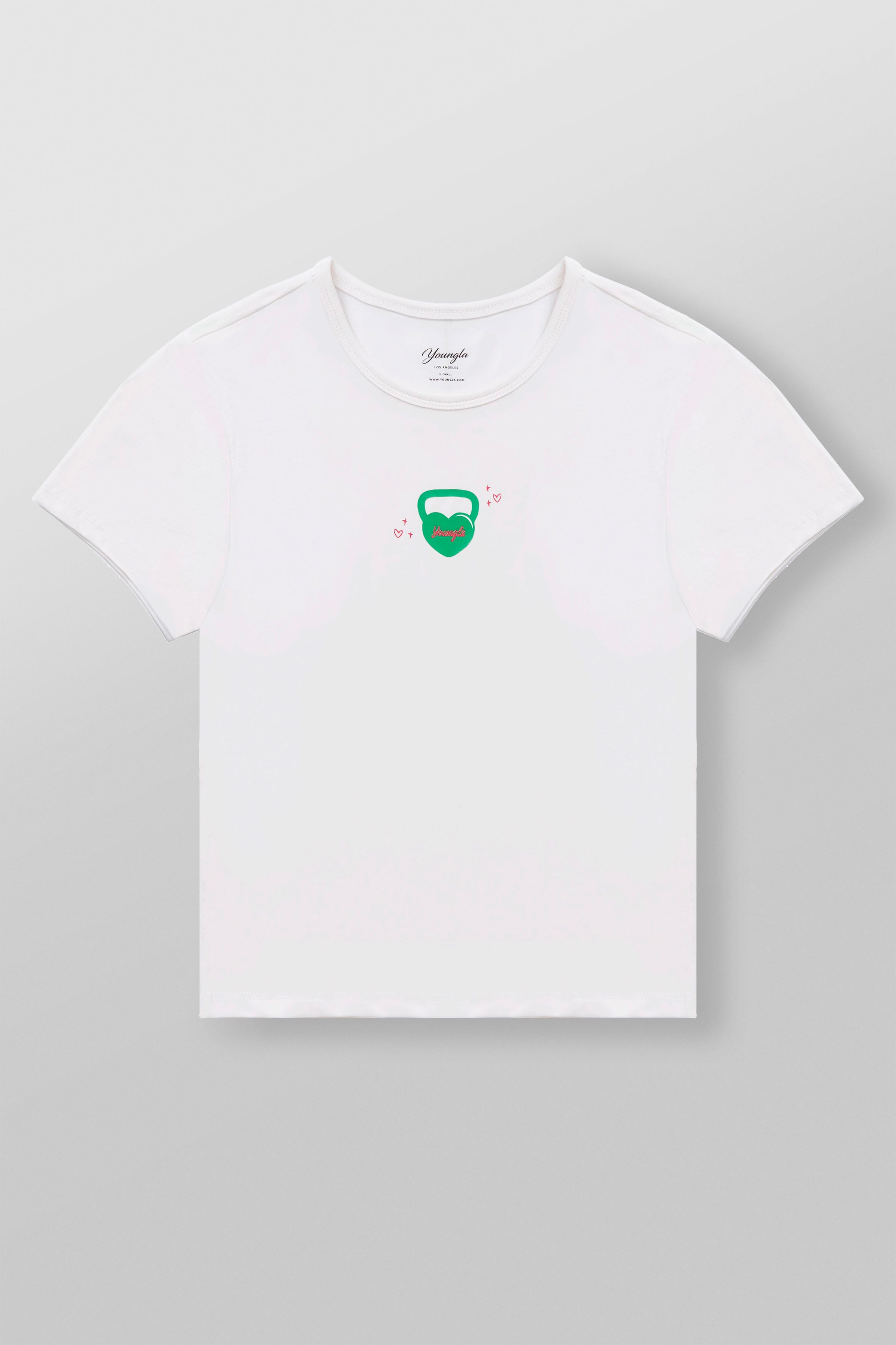 W4336 gym girl baby Tee