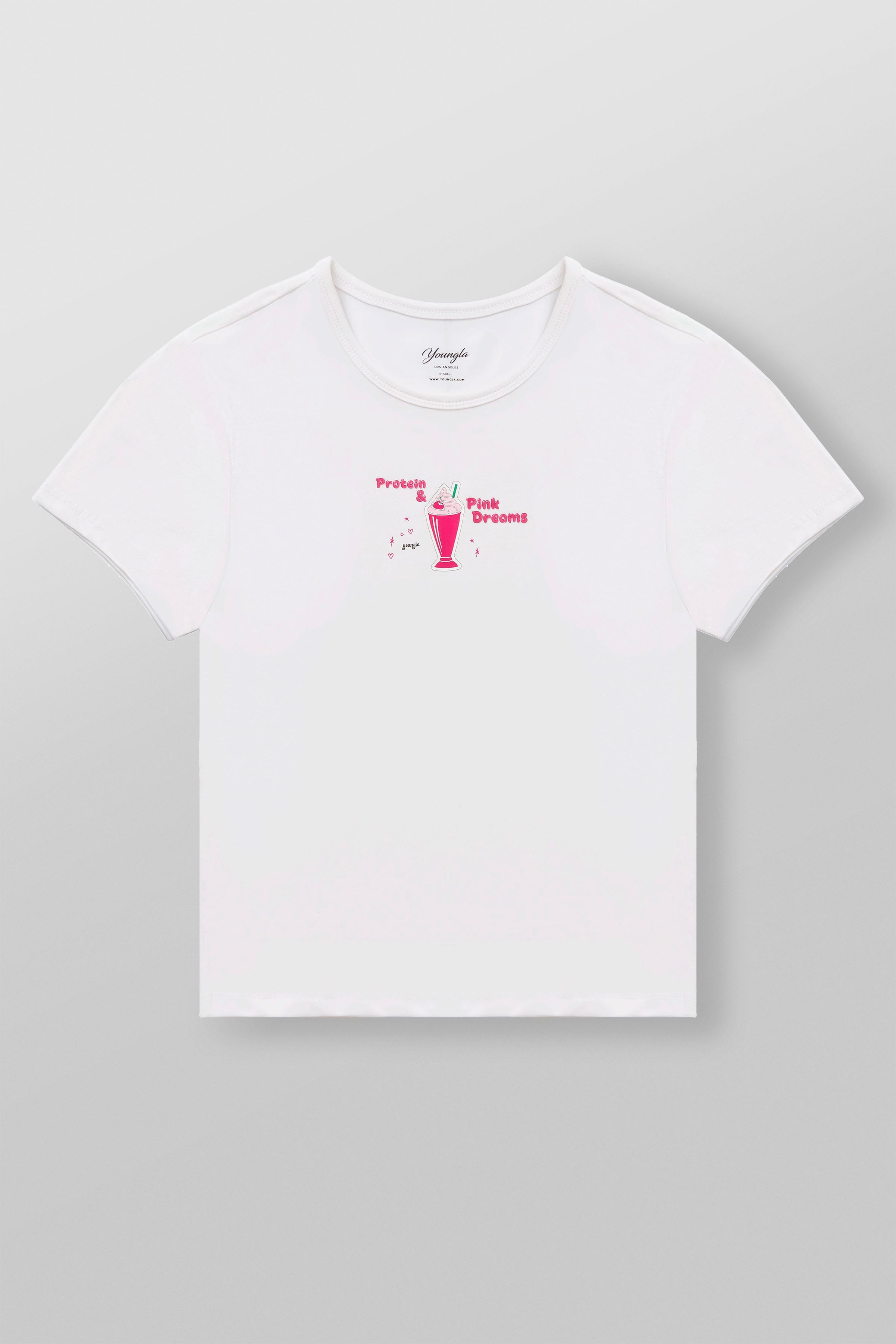 W4336 gym girl baby Tee