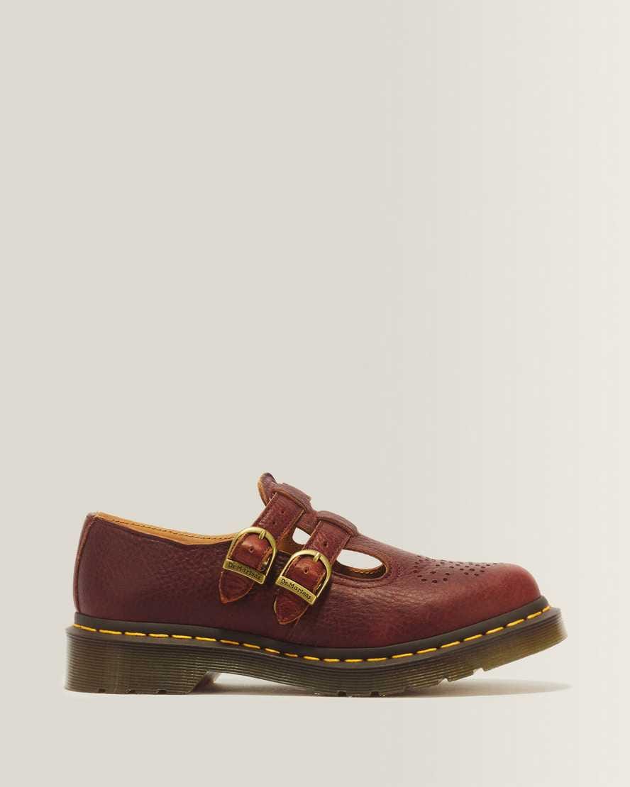 8065 Ambassador Mary Jane Shoes — Cashew