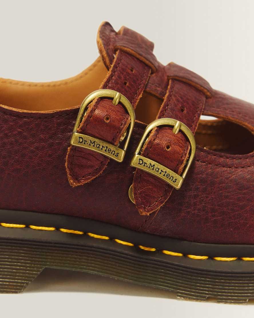 8065 Ambassador Mary Jane Shoes — Cashew