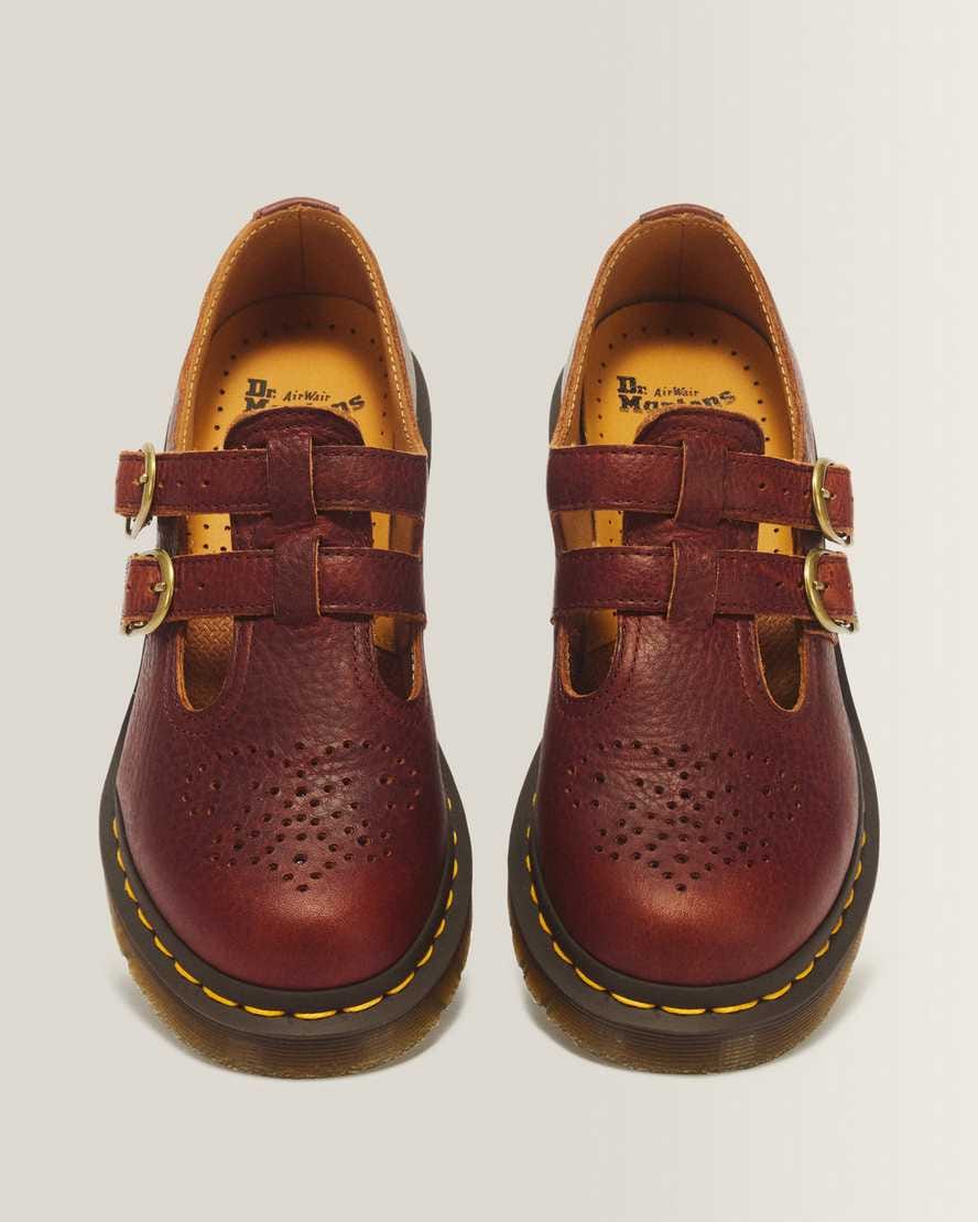 8065 Ambassador Mary Jane Shoes — Cashew