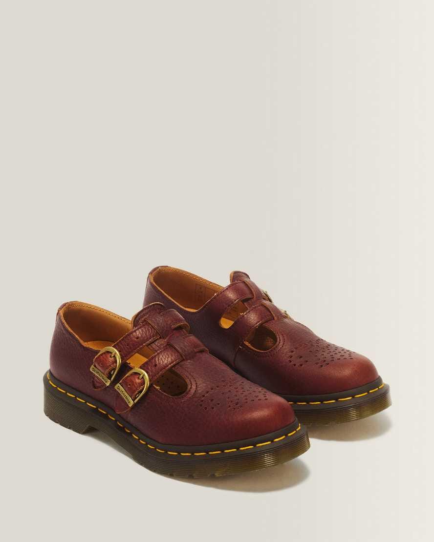 8065 Ambassador Mary Jane Shoes — Cashew