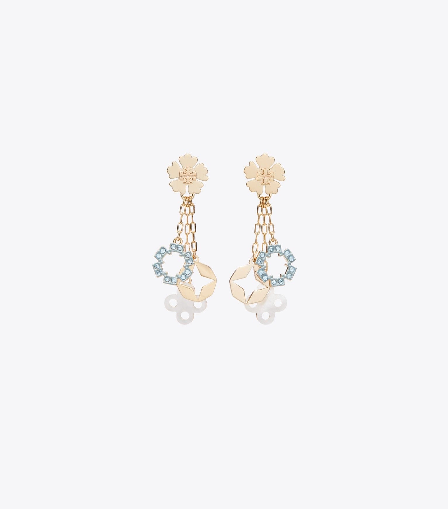 Forget Me Not Chain Earring