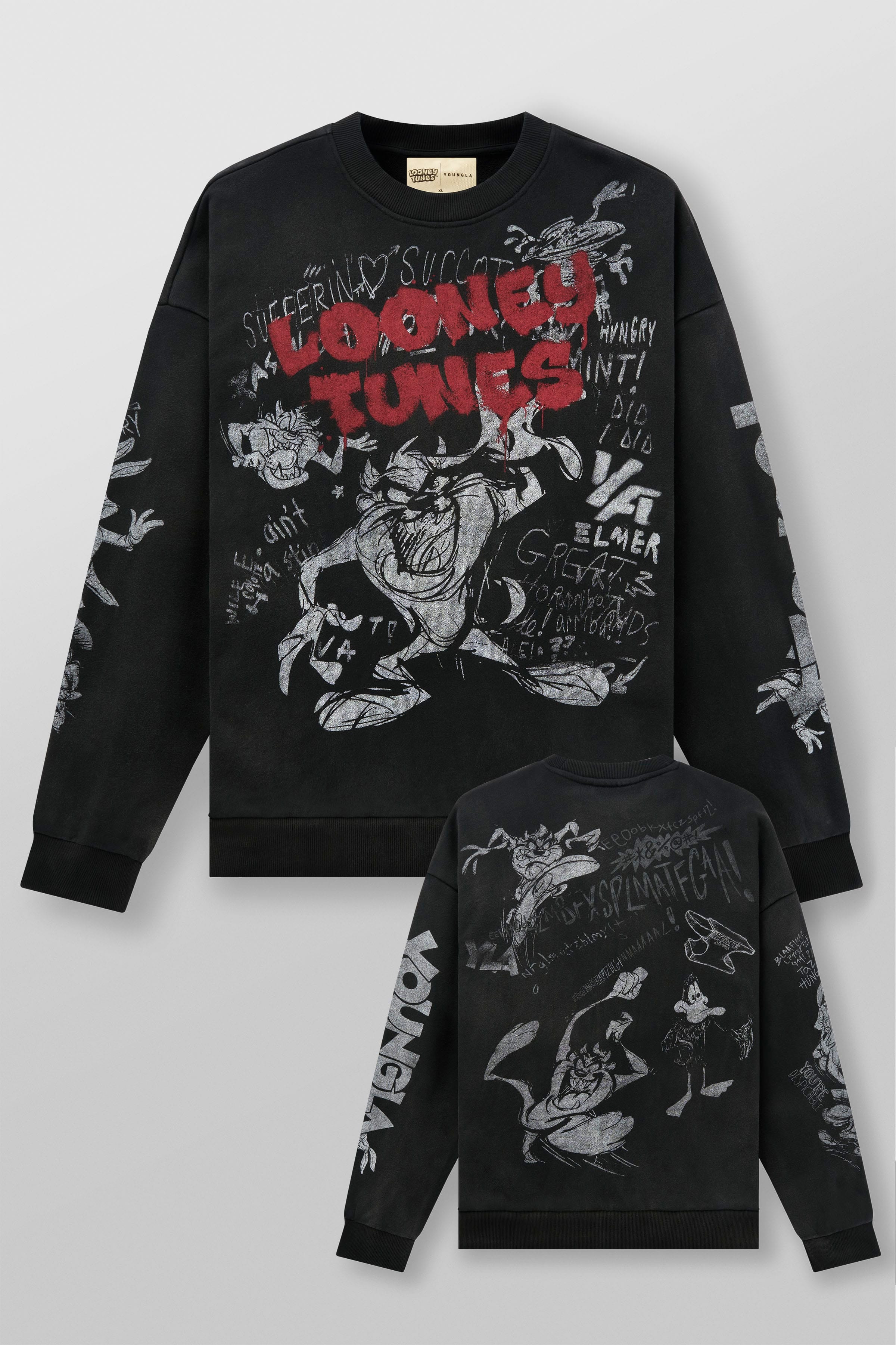 5256 - Looney Tunes Graffiti Crewnecks