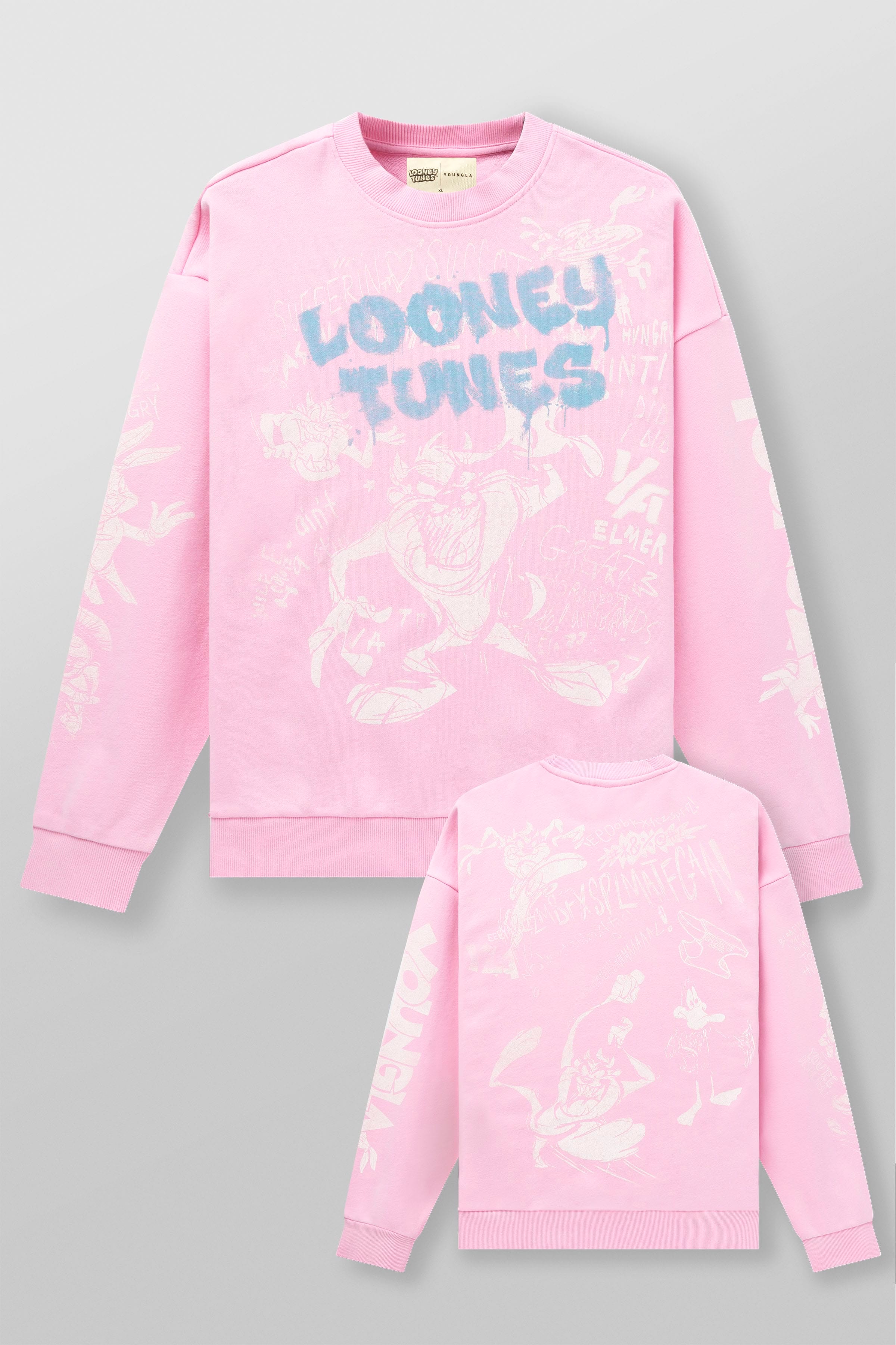 5256 - Looney Tunes Graffiti Crewnecks