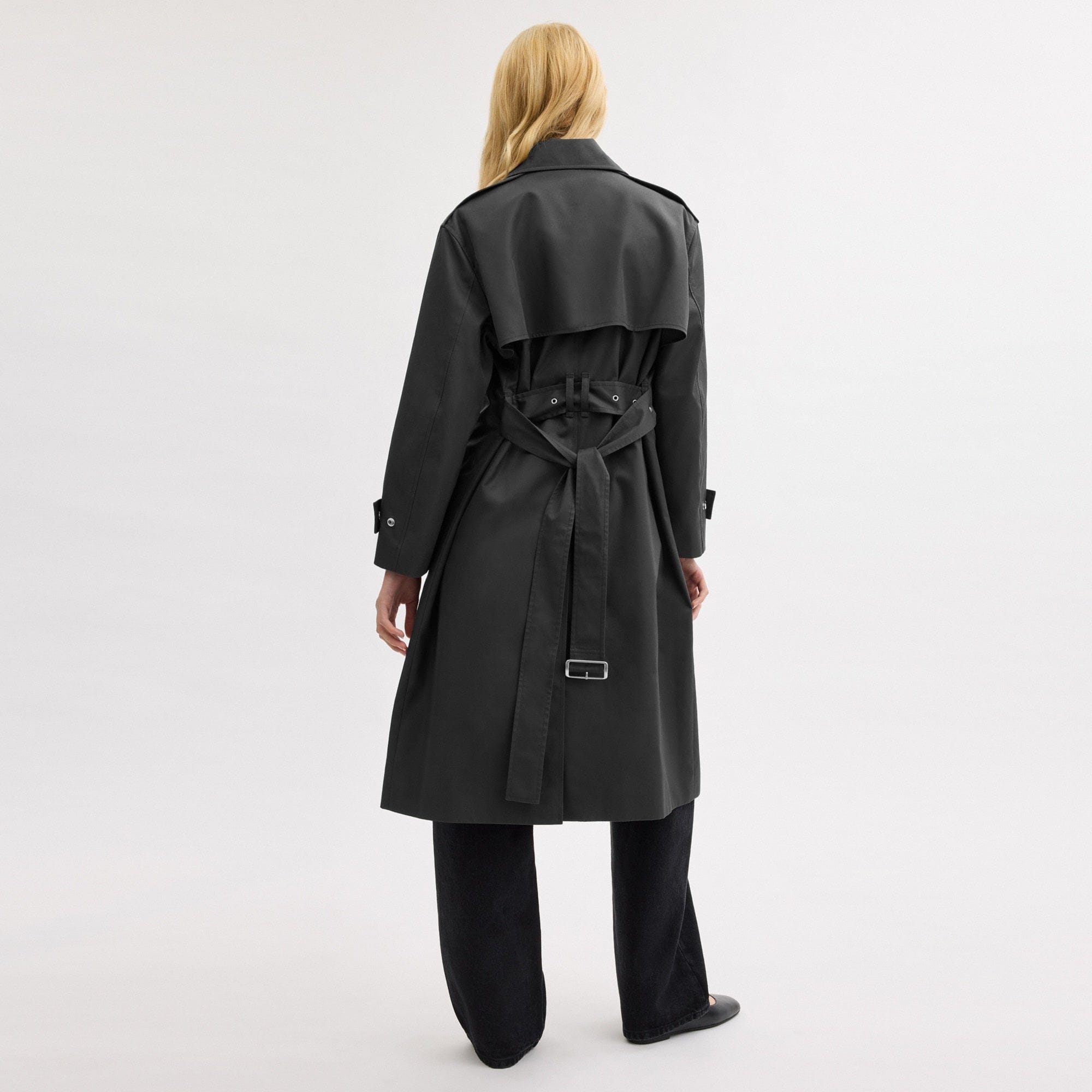 Double Gun Flap Snap Trench