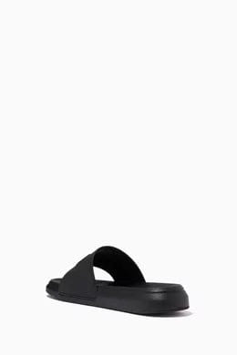 Alexander McQueen Pool Slides in Rubber