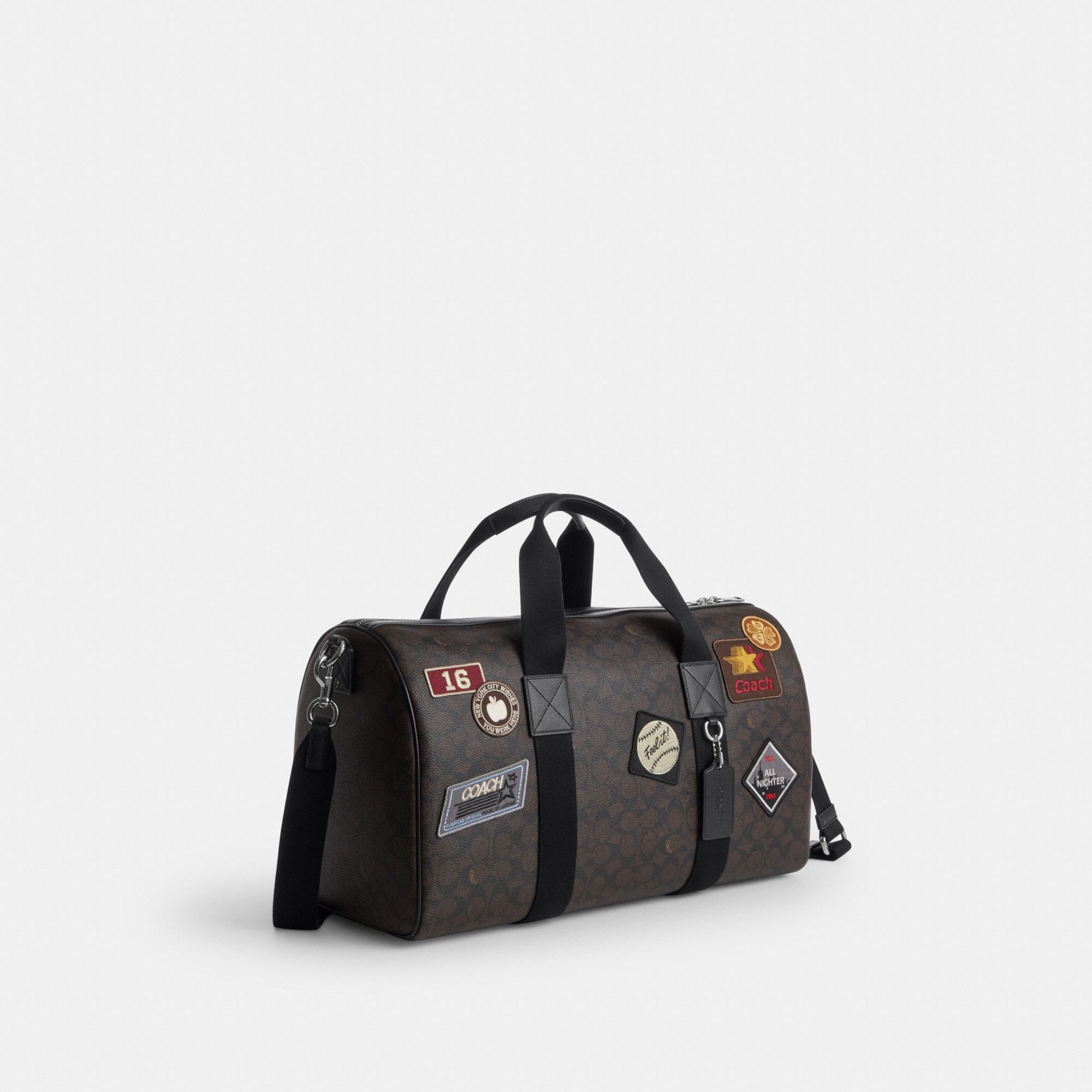 Explorer Duffle Bag 45 In Signature Canvas With Patches