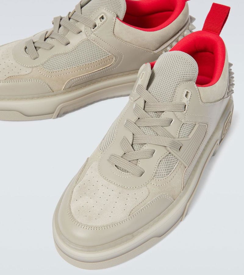 Astroloubi Leather And Suede Sneakers