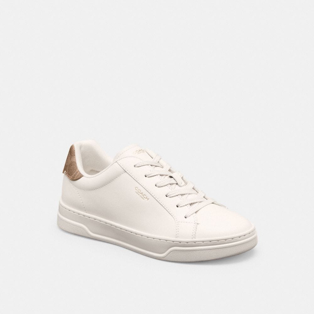 Disney X Coach High Line Sneaker With Sticker Print
