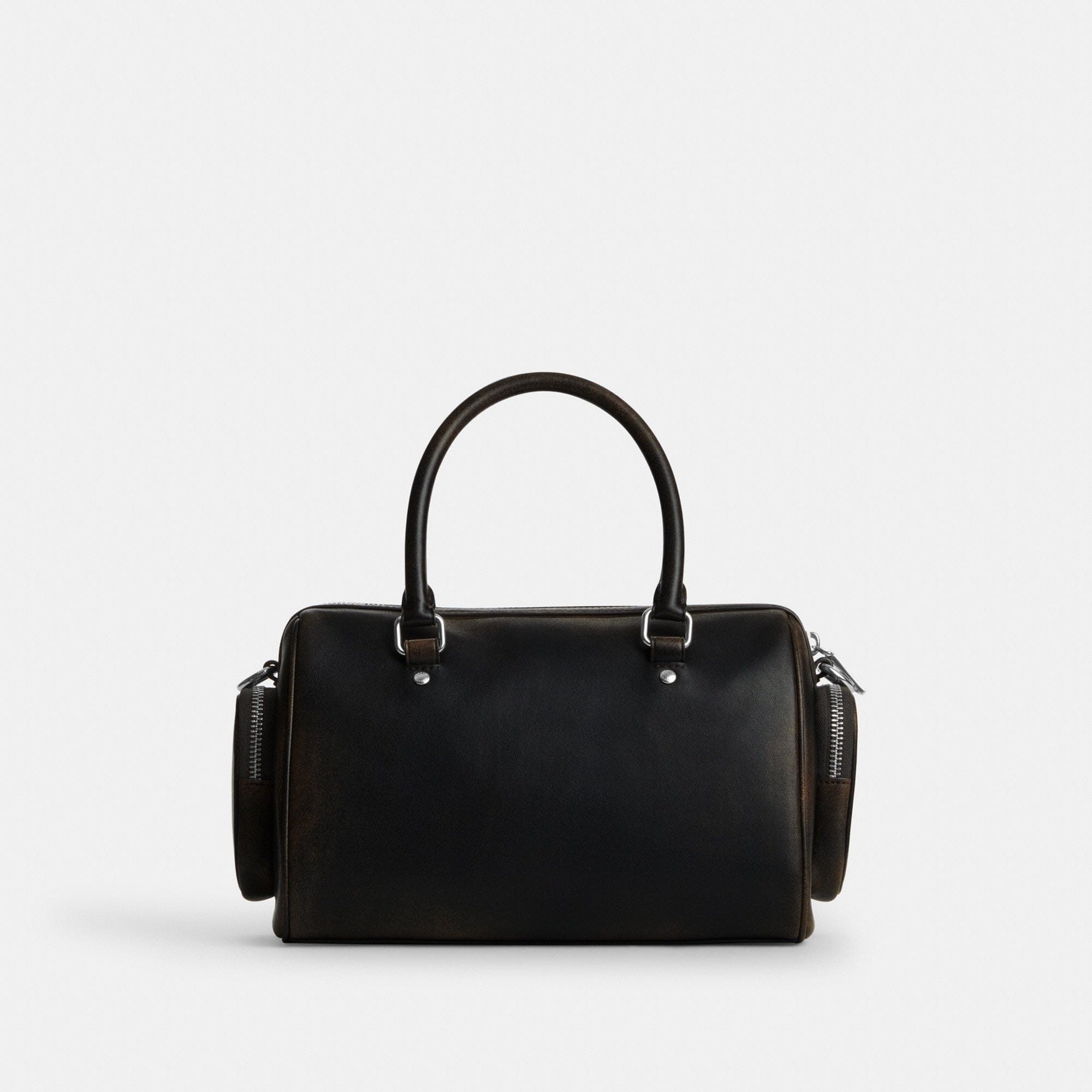 Rowan Satchel Bag With Pockets In Loved Leather