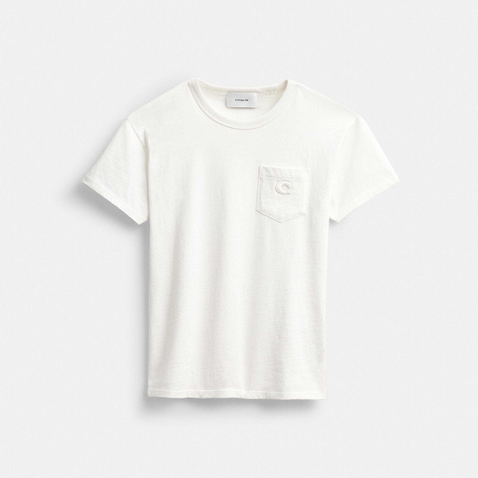 Short Sleeve Pocket T-Shirt In Organic Cotton