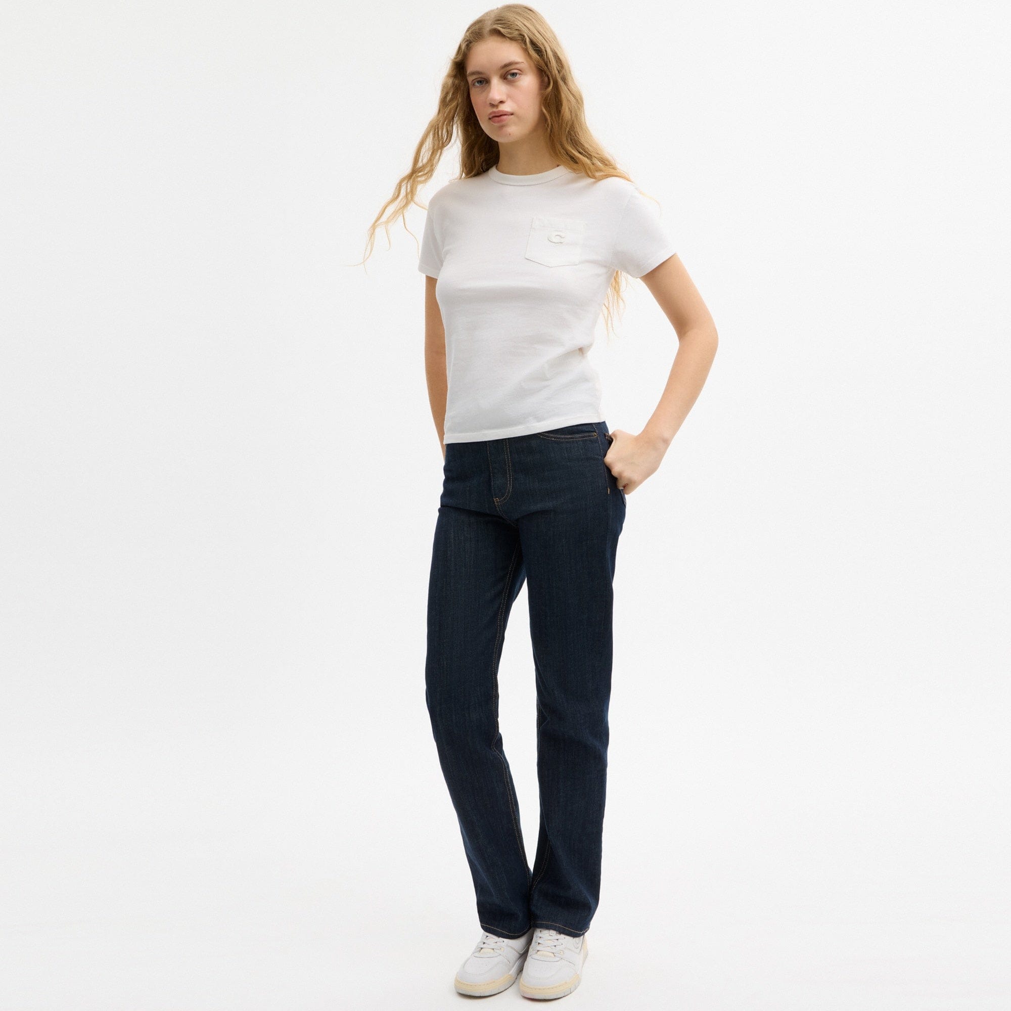 Short Sleeve Pocket T-Shirt In Organic Cotton