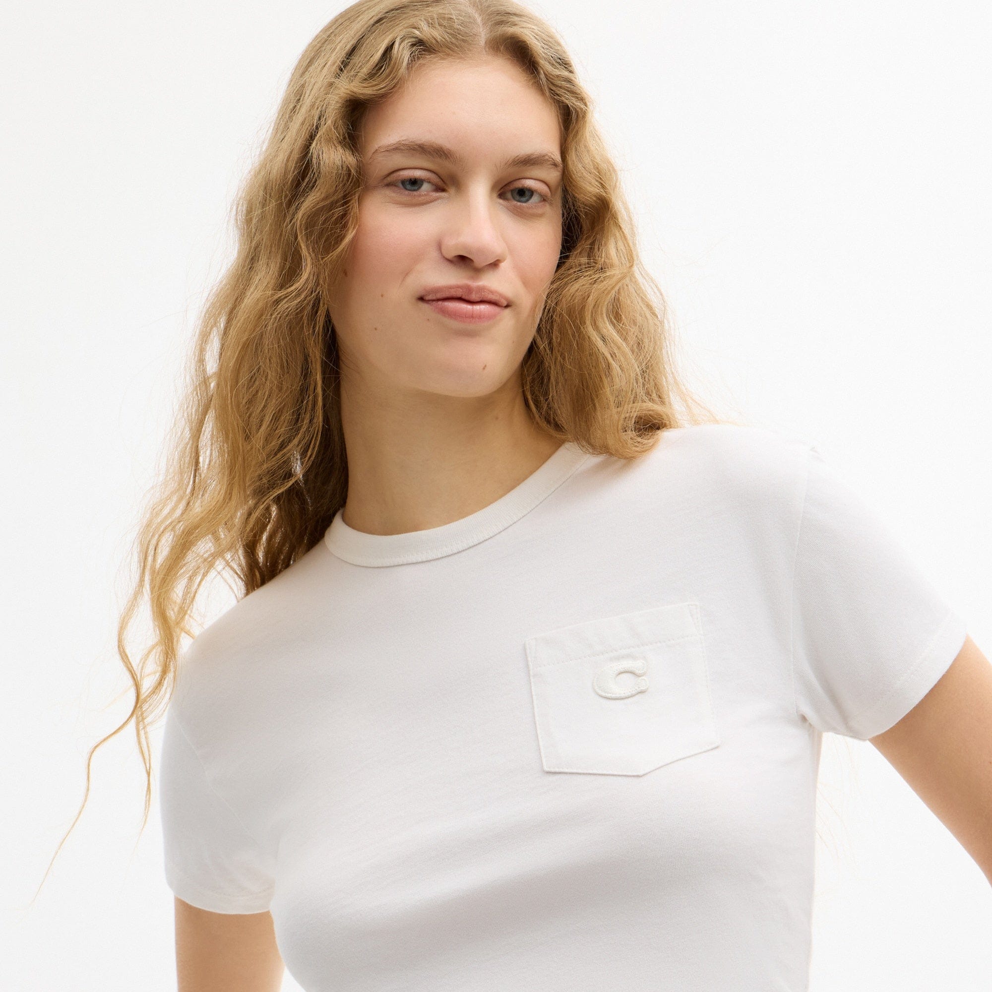 Short Sleeve Pocket T-Shirt In Organic Cotton