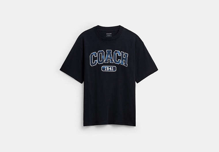 Camo Relaxed T-Shirt In Organic Cotton