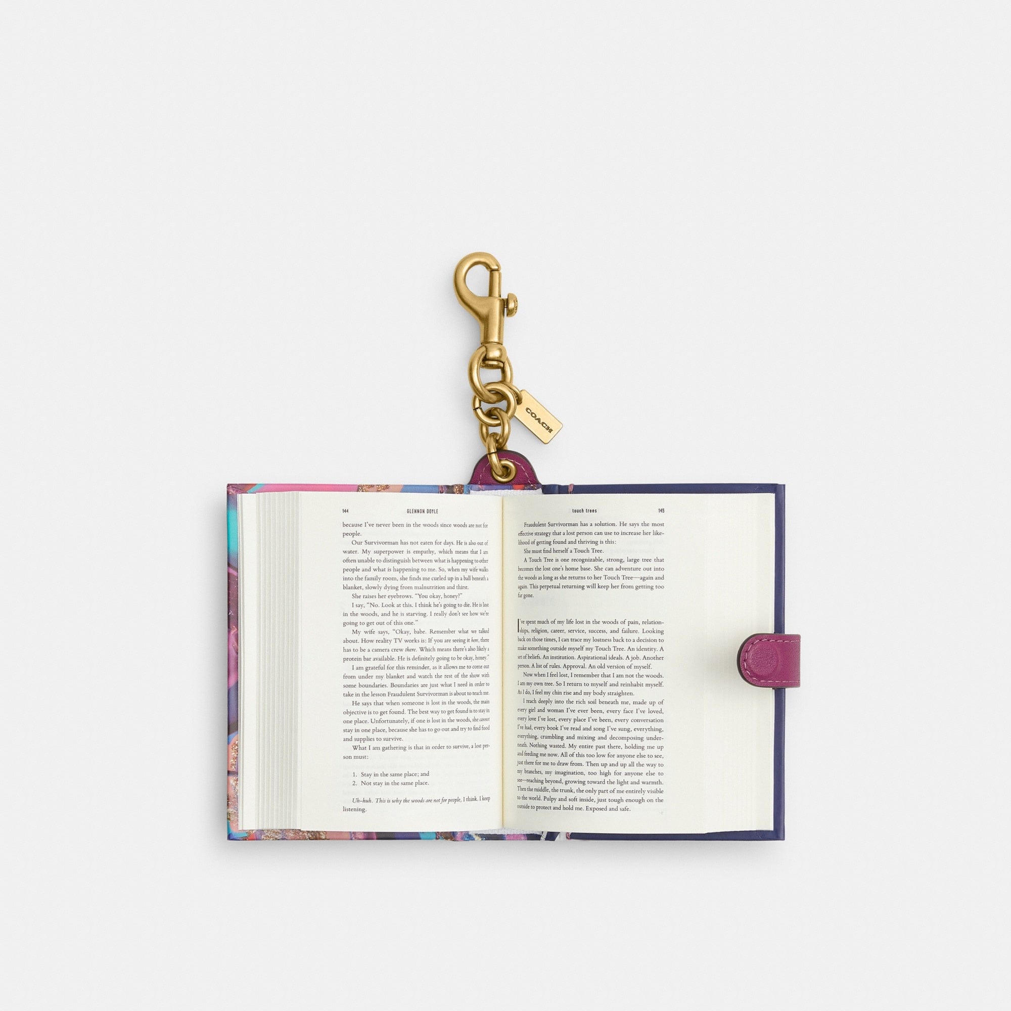Untamed By Glennon Doyle Book Bag Charm