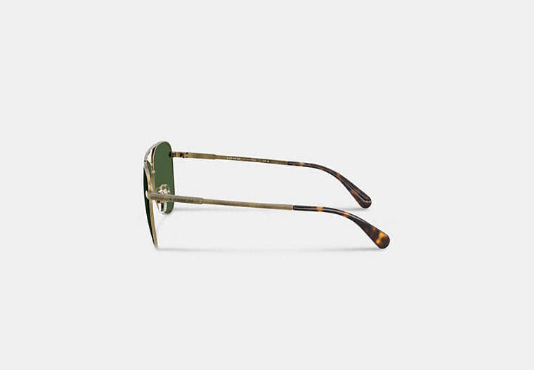C Hardware Metal Pilot Sunglasses