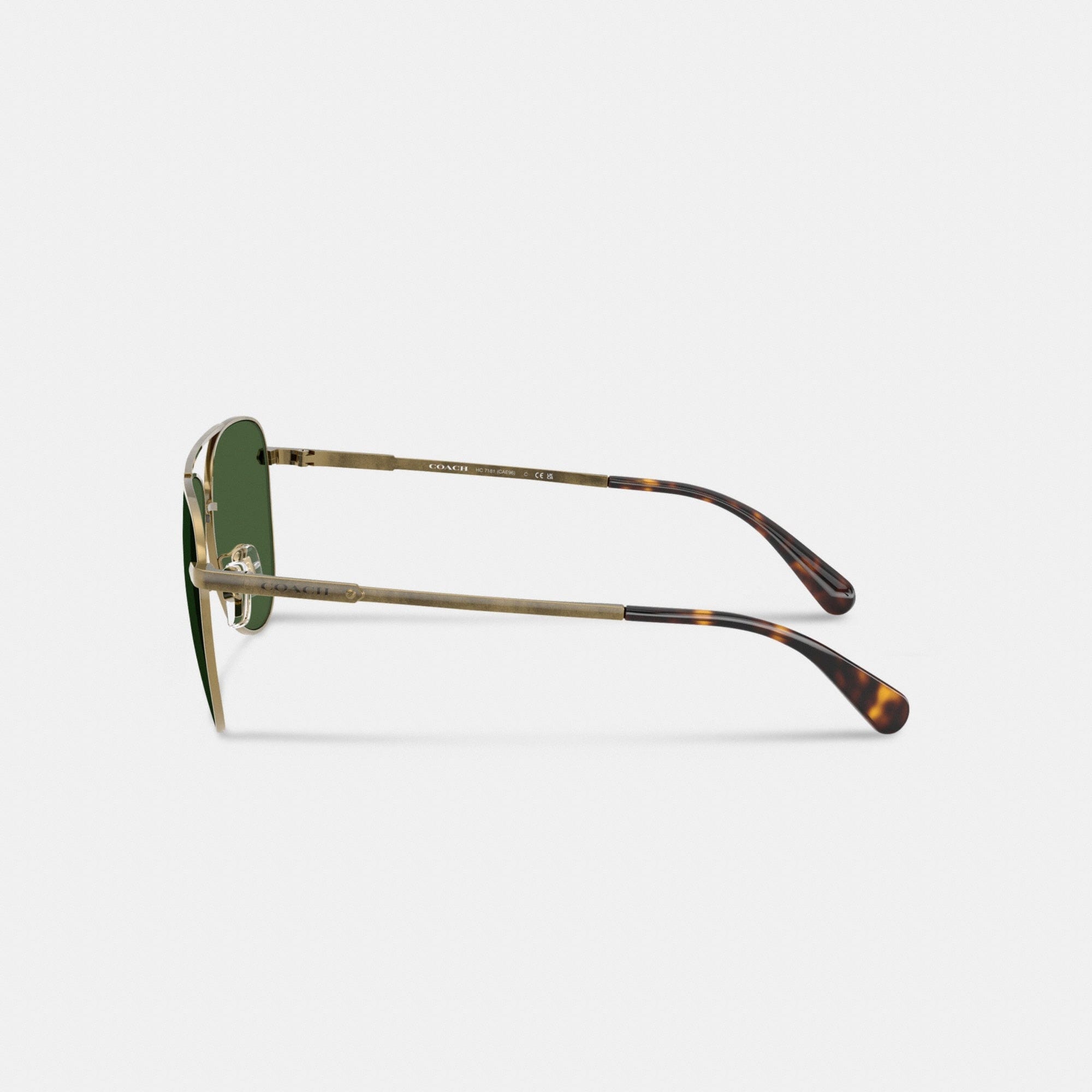 C Hardware Metal Pilot Sunglasses