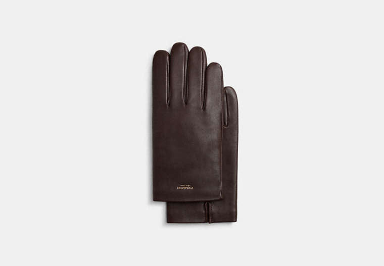 ’s Leather Tech Gloves