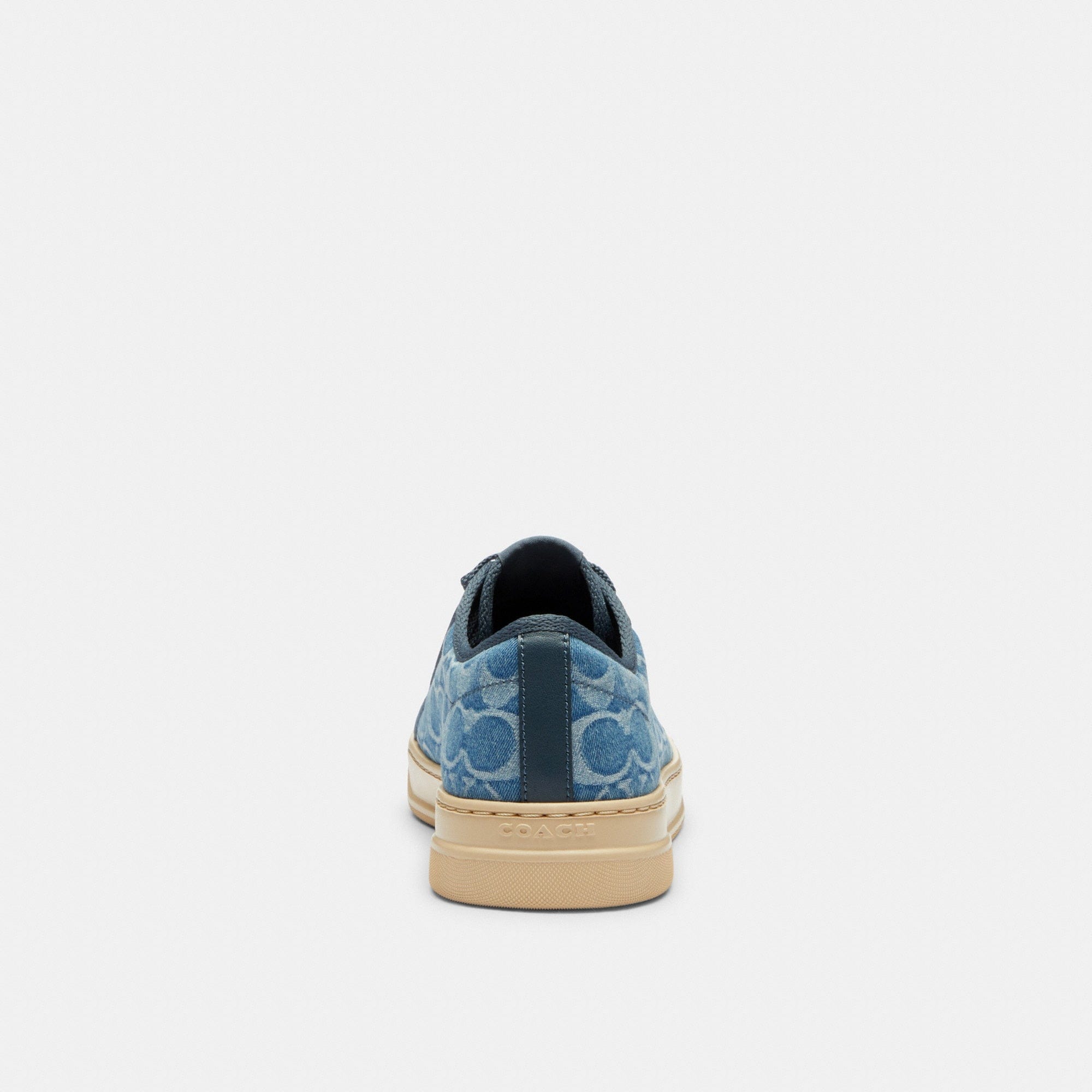 Canvas Sneaker In Signature Denim