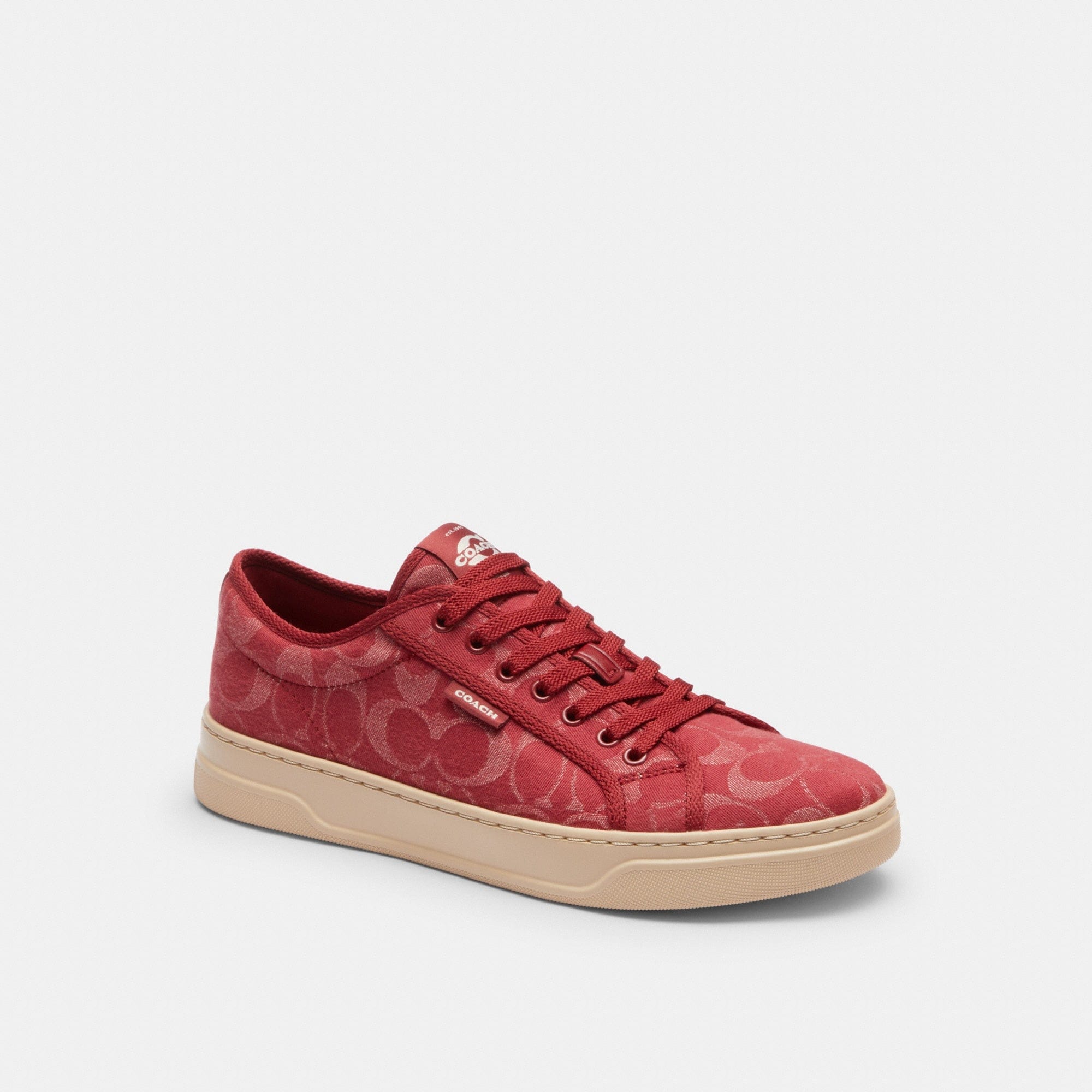Canvas Sneaker In Signature Denim
