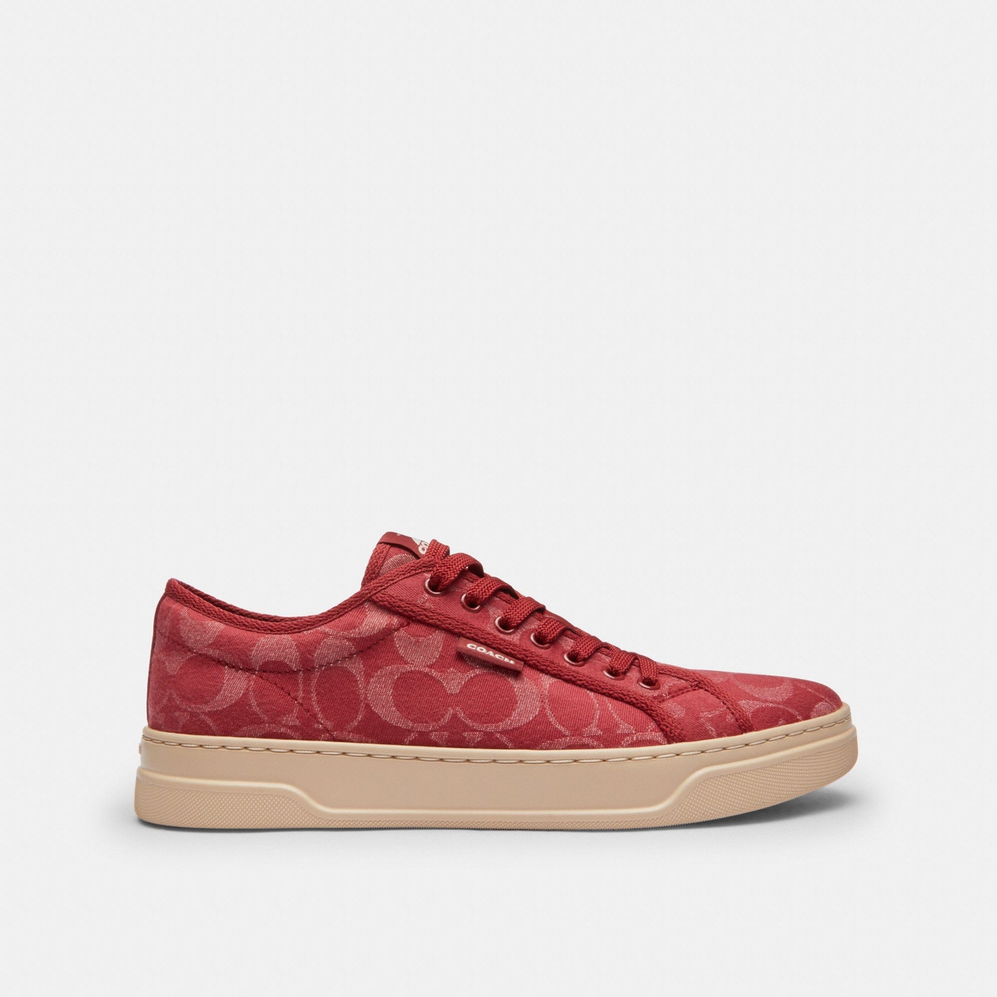 Canvas Sneaker In Signature Denim