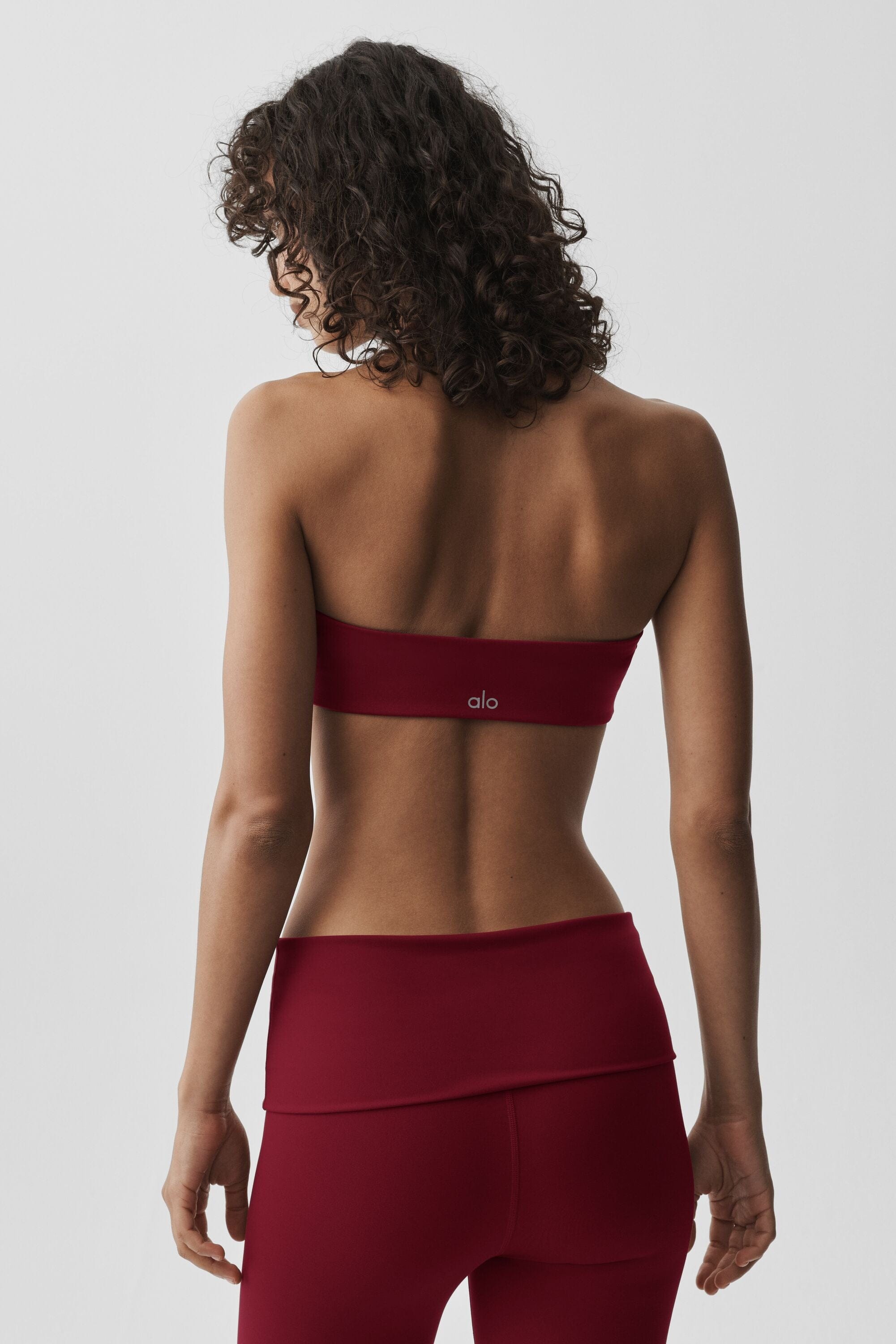 ALO Softsculpt Feel The Heat Halter Bra