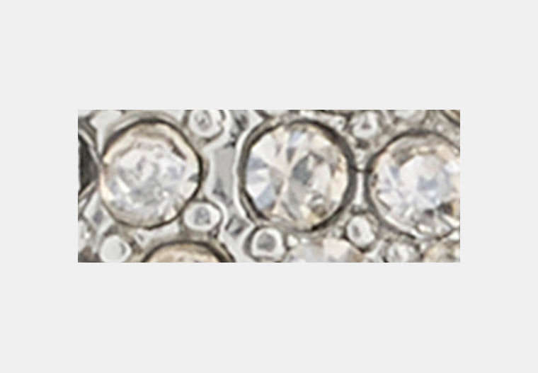 Pavé C Stud Earrings