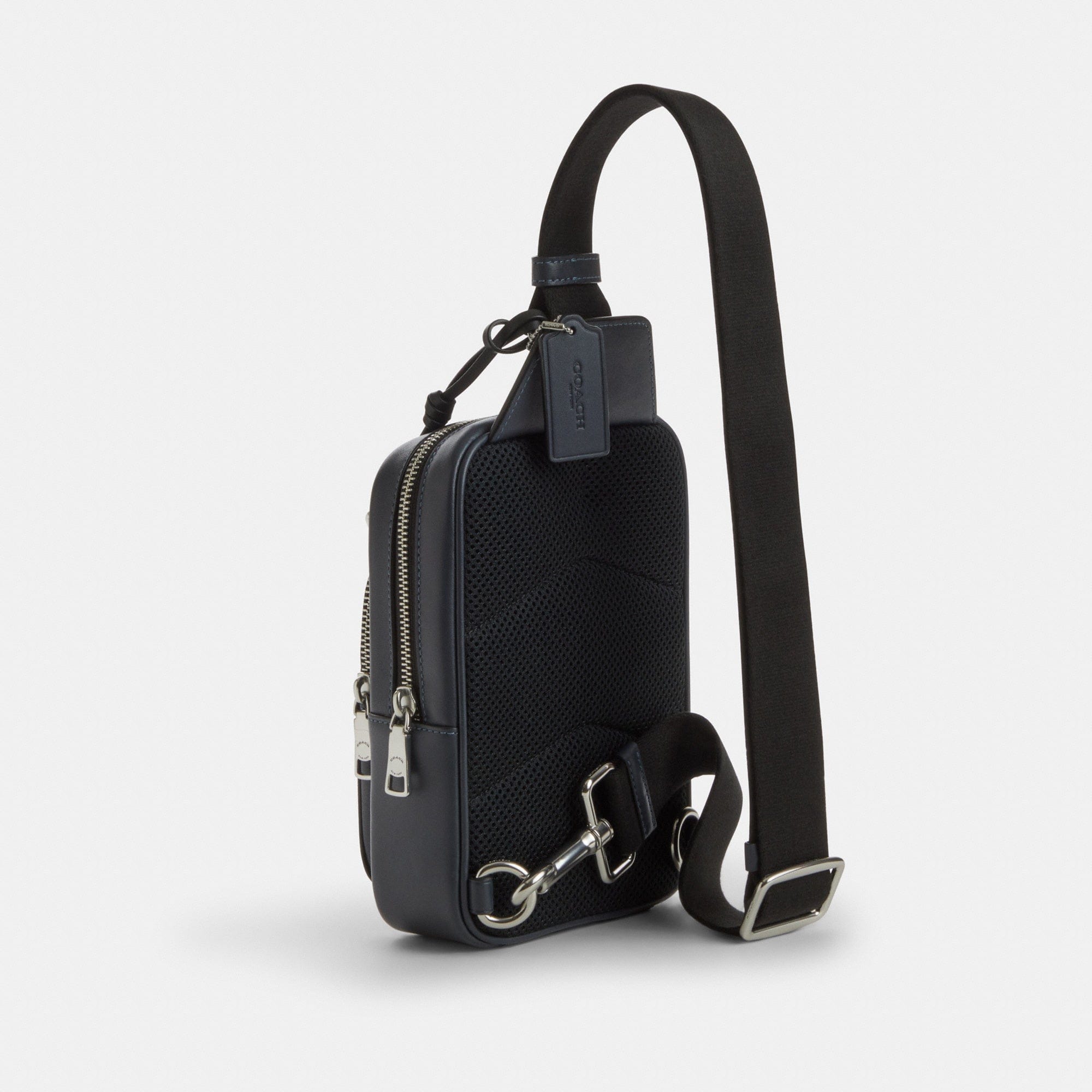 Racer Sling Pack In Signature Canvas With Charms
