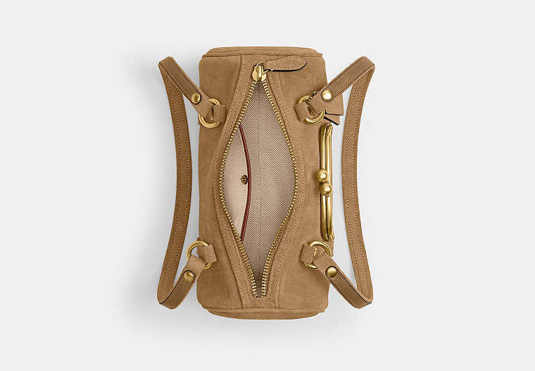 Kisslock Barrel Bag 28