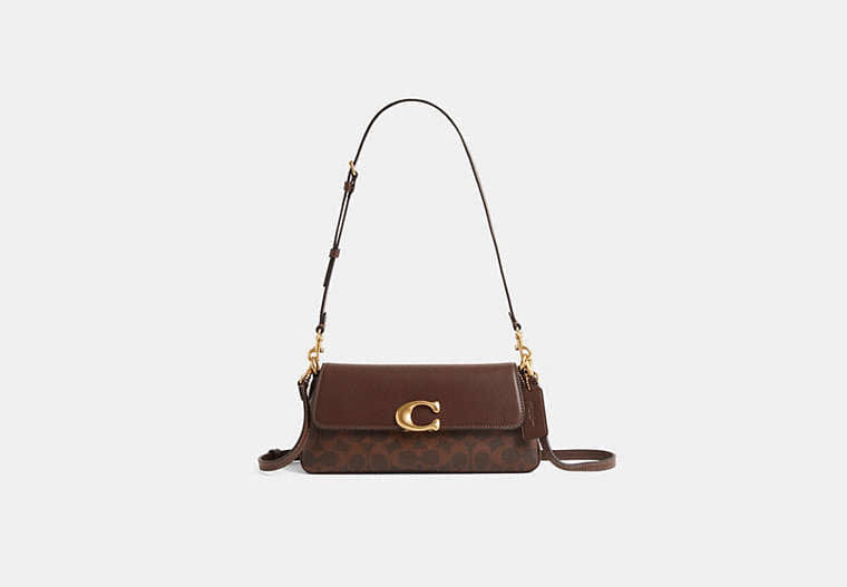 Restored Jet Shoulder Bag In Signature Canvas
