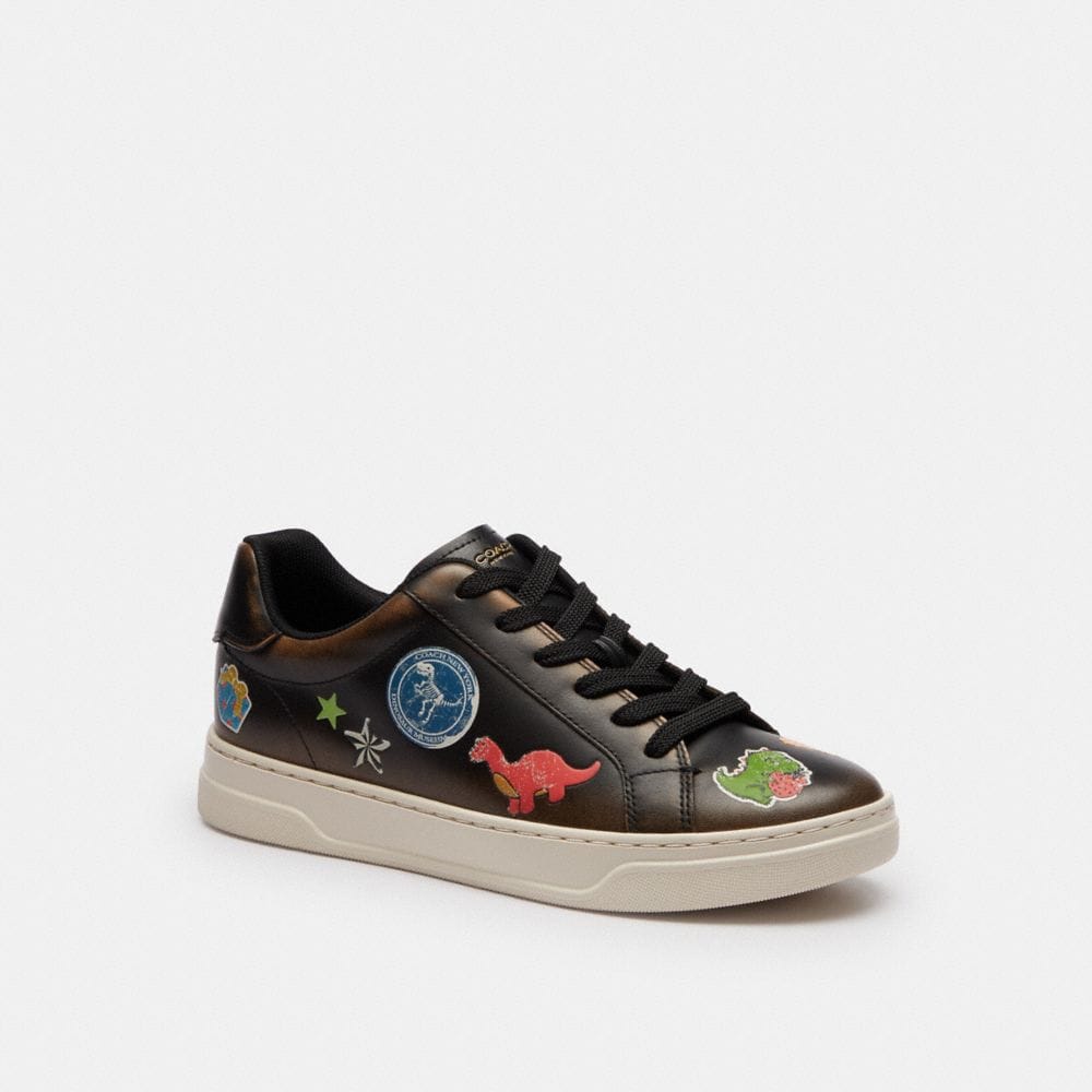 Rexy 10 Th Birthday High Line Sneaker With Sticker Print